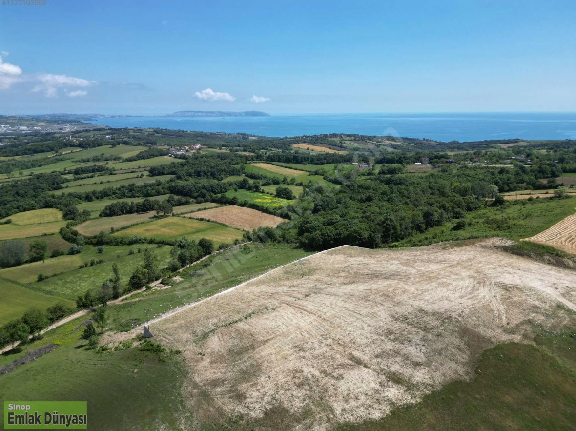 Eşsiz Sinop ve Deniz Manzaralı Arsa