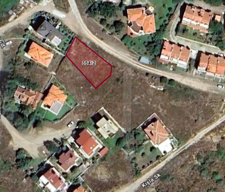 KARAKUMDA DENİZ MANZARALI 419M2 ARSA